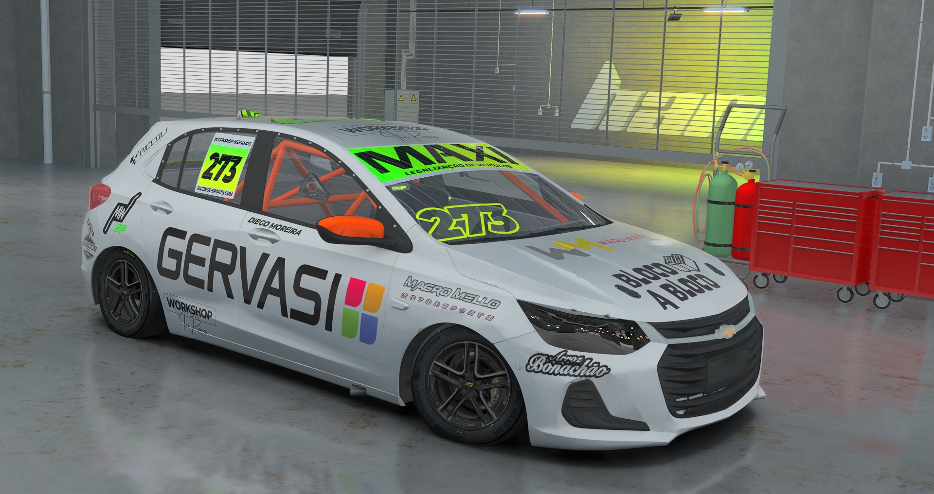 New Onix- Turismo1.4 - by Racinge-sports.com, skin DIEGO MOREIRA
