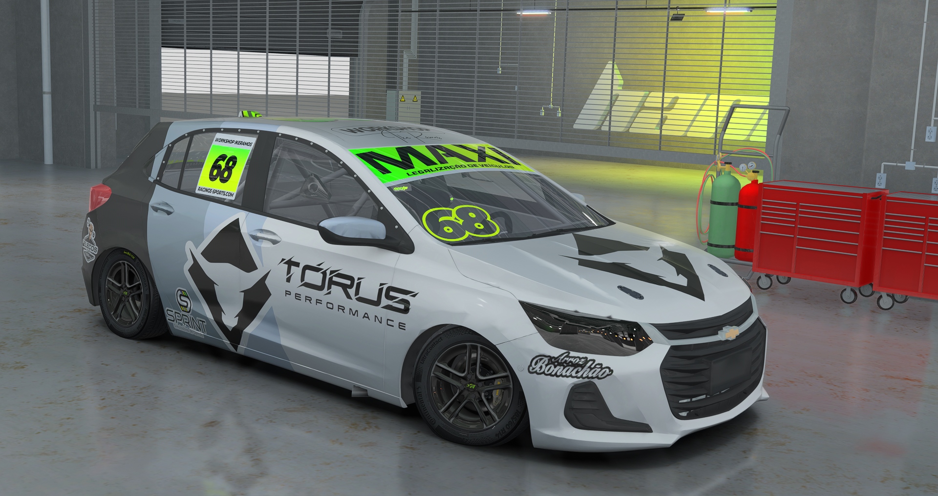 New Onix- Turismo1.4 - by Racinge-sports.com, skin HECTOR DE SCHIPPER