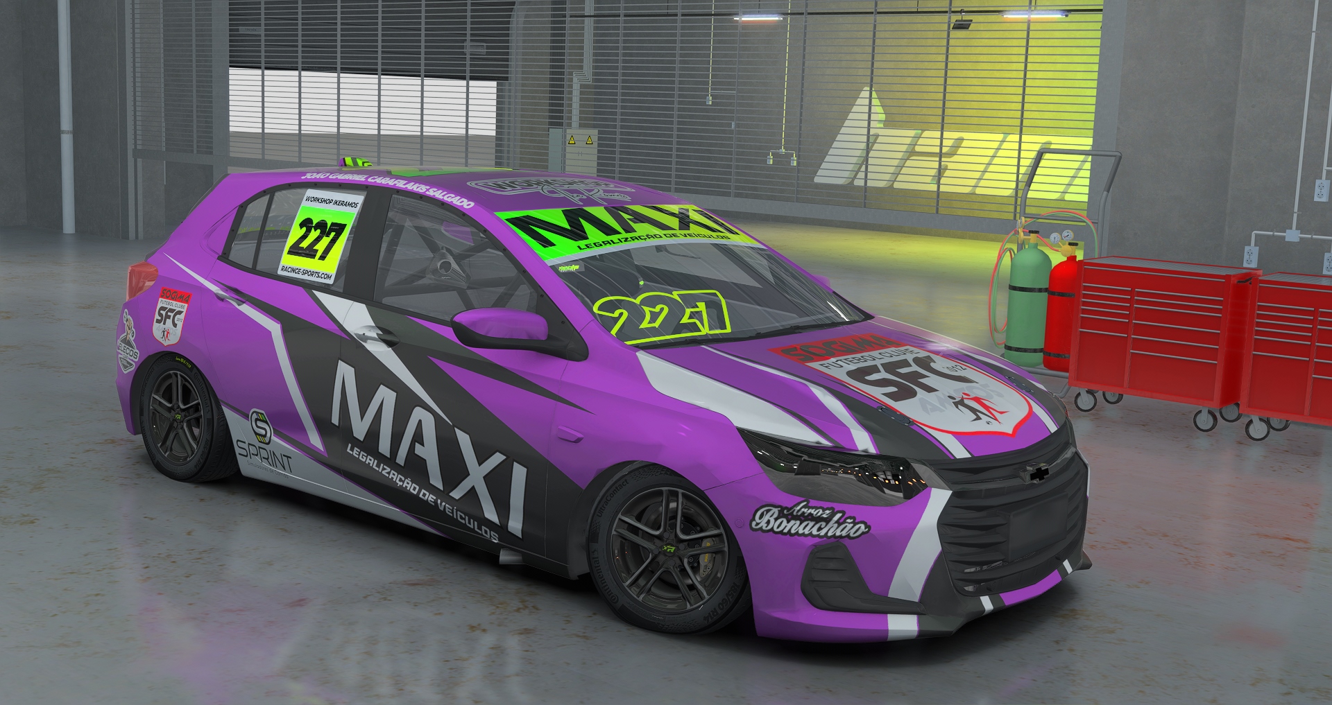New Onix- Turismo1.4 - by Racinge-sports.com, skin JOÃO GABRIEL CARAFILAKIS SALGADO