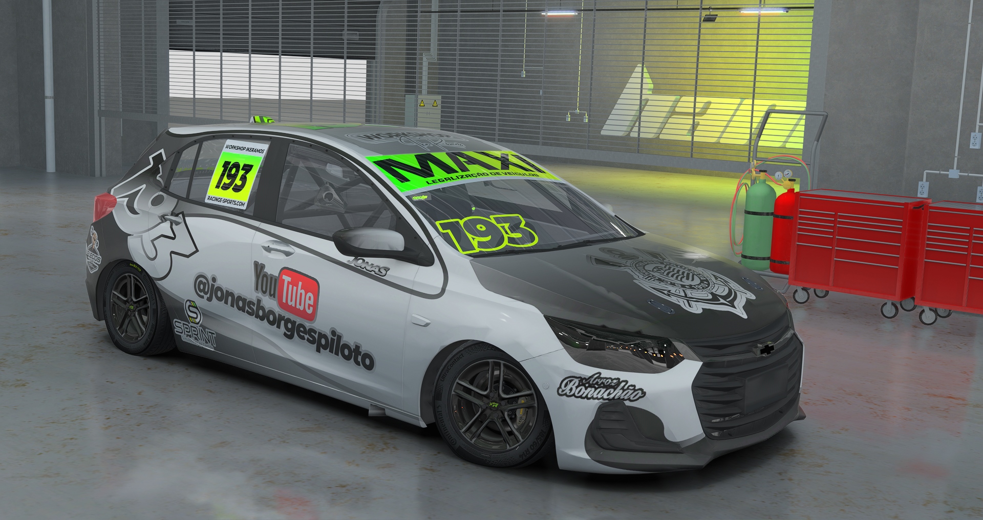 New Onix- Turismo1.4 - by Racinge-sports.com, skin JONAS BORGES