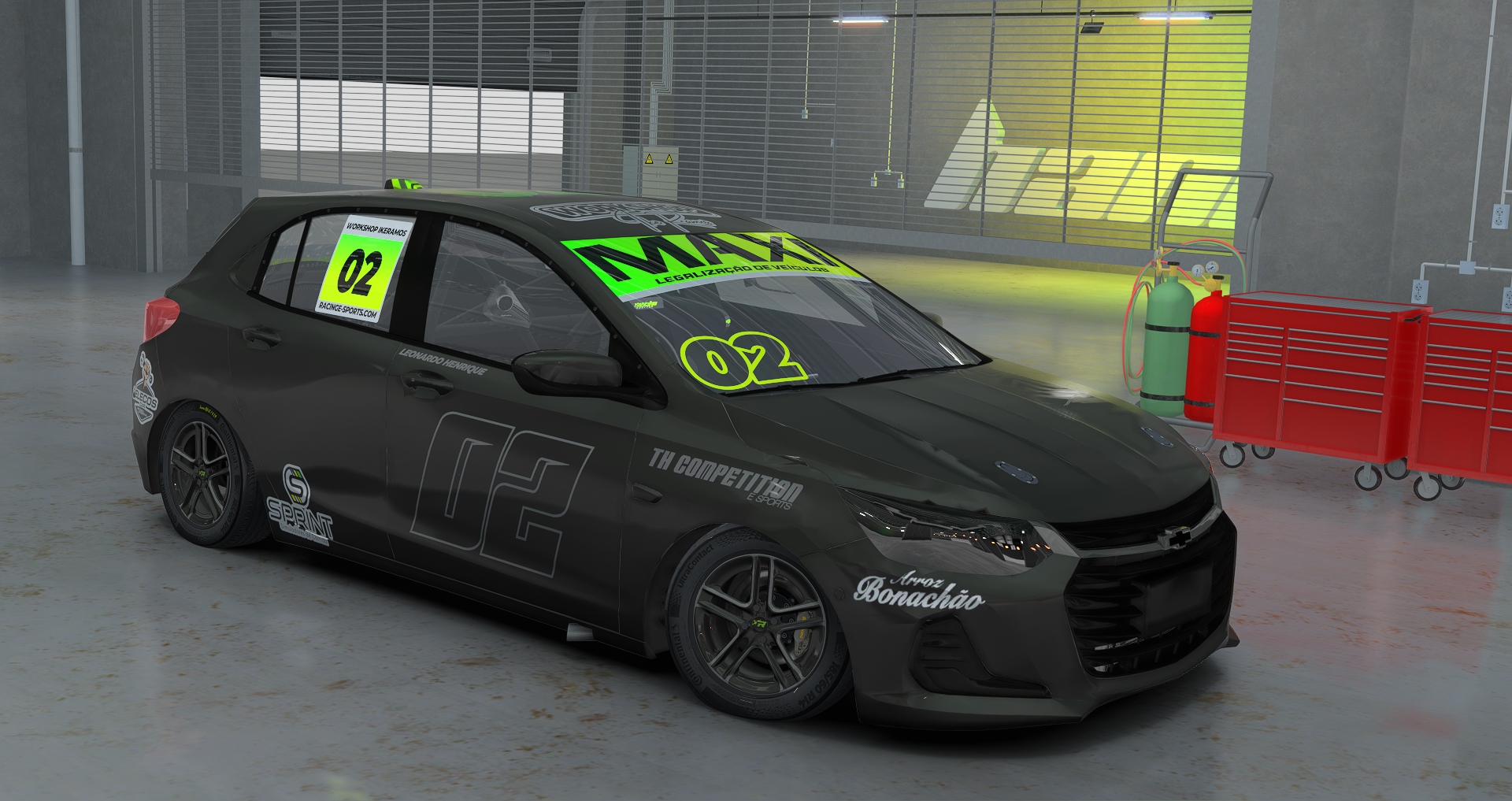 New Onix- Turismo1.4 - by Racinge-sports.com, skin LEONARDO HENRIQUE