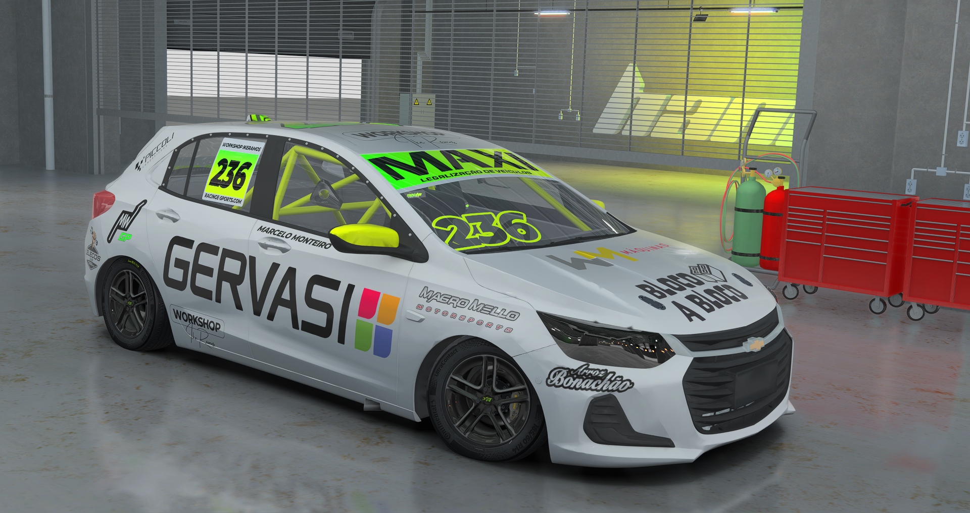 New Onix- Turismo1.4 - by Racinge-sports.com, skin MARCELO MONTEIRO