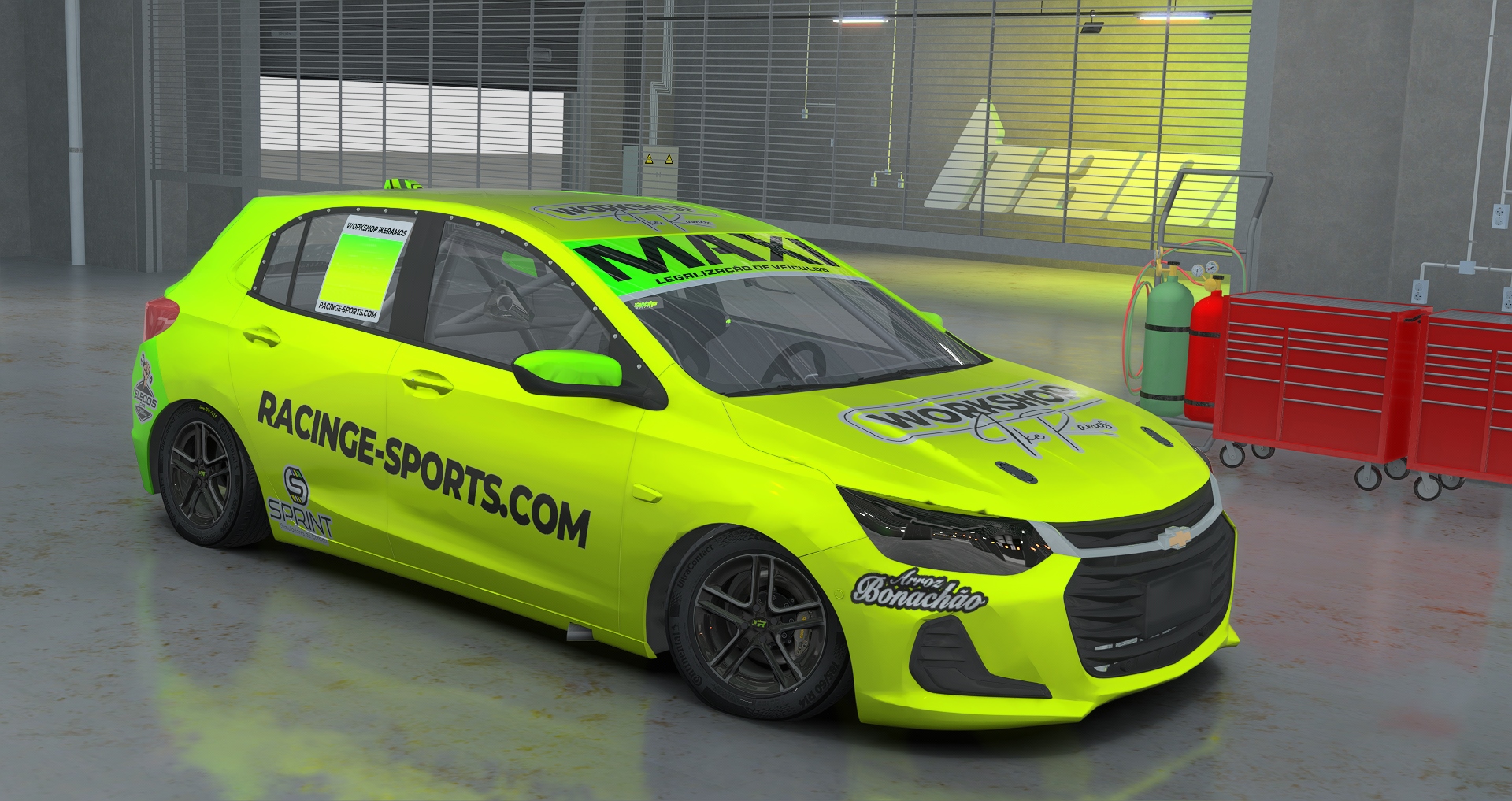 New Onix- Turismo1.4 - by Racinge-sports.com, skin Racing e-Sports