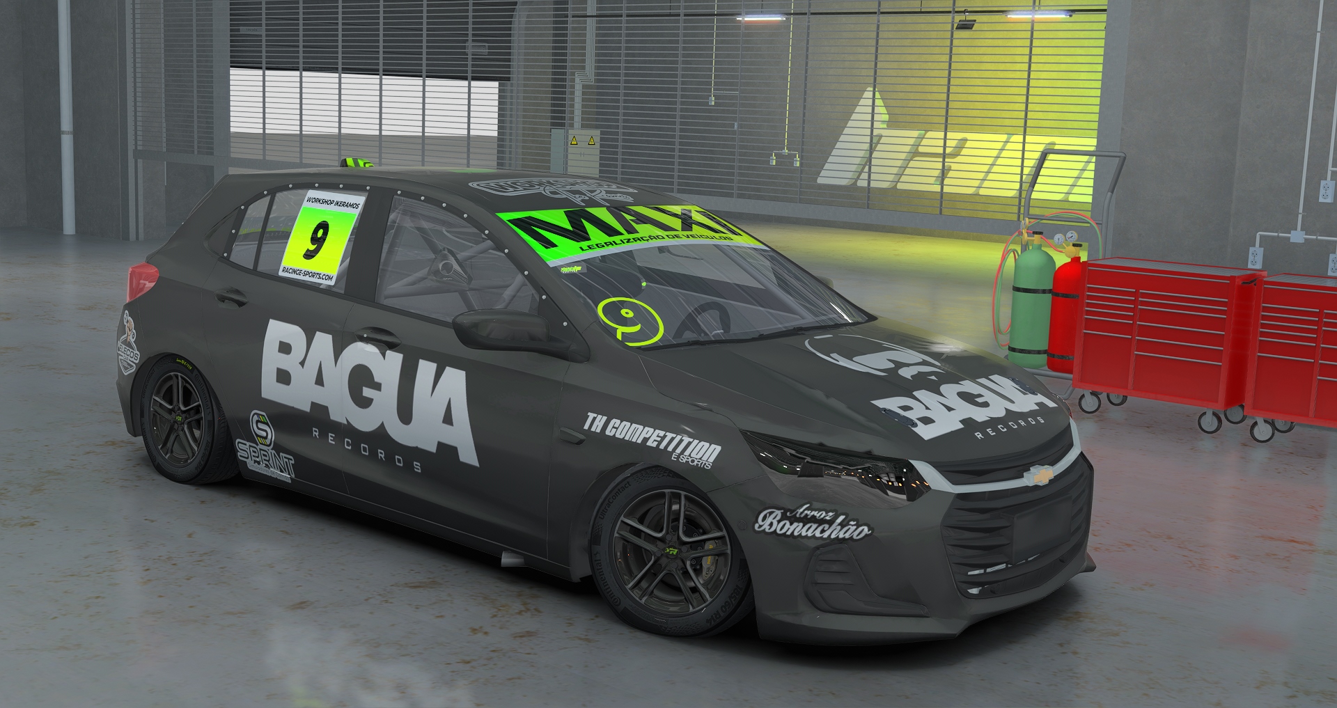 New Onix- Turismo1.4 - by Racinge-sports.com, skin THALISSON CARDOSO