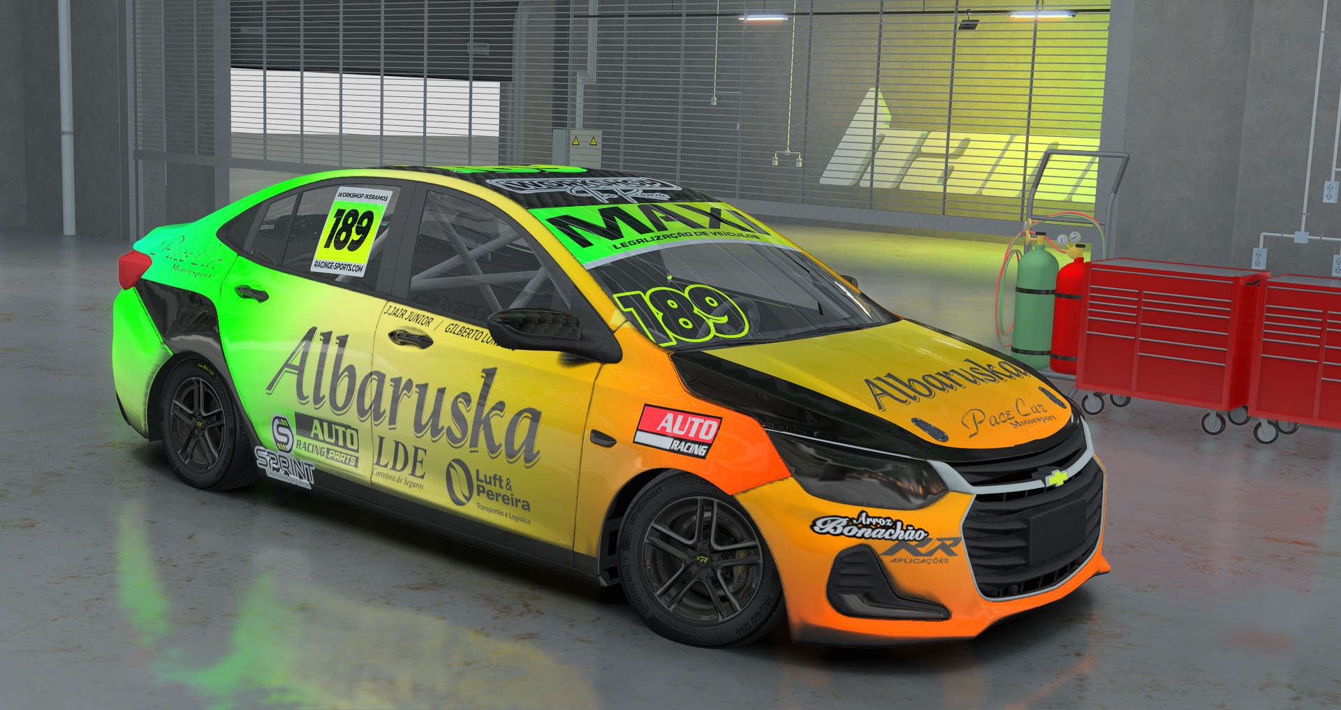 New Onix Plus - Turismo1.4 - by Racinge-sports.com, skin GILBERTO LONDERO