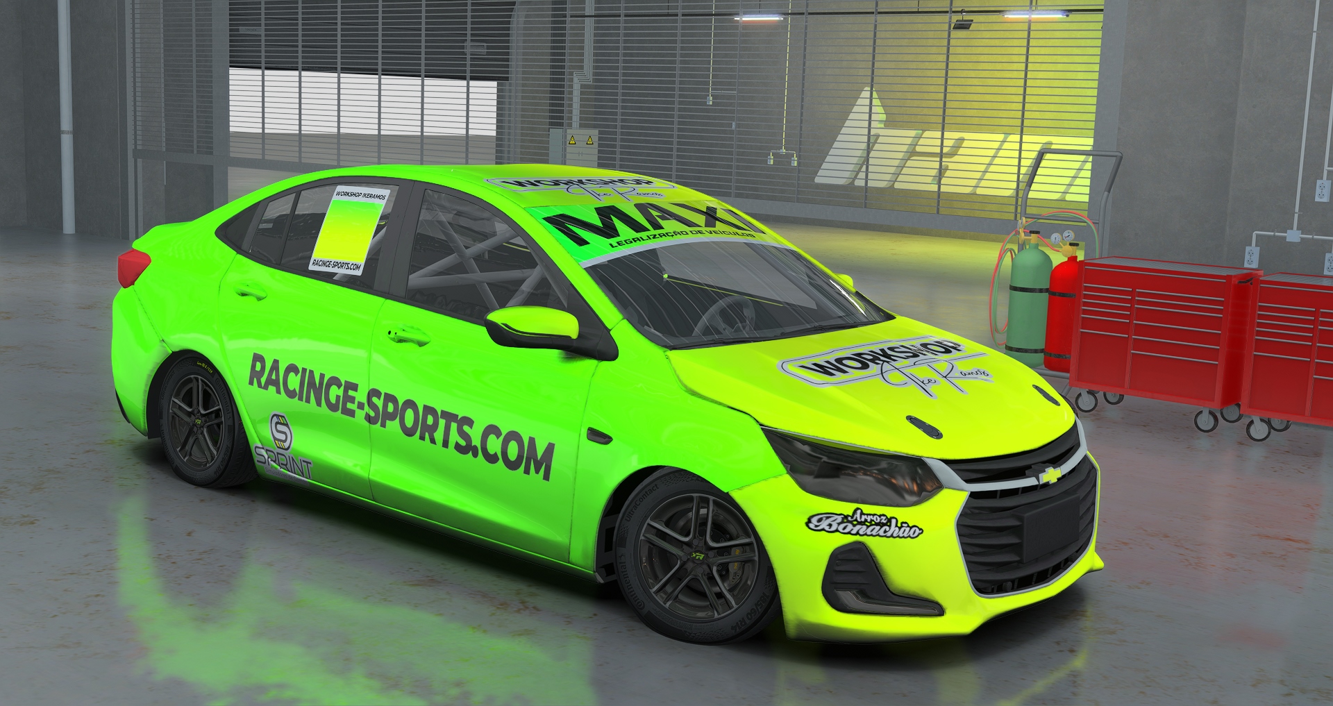 New Onix Plus - Turismo1.4 - by Racinge-sports.com, skin Racing e-Sports