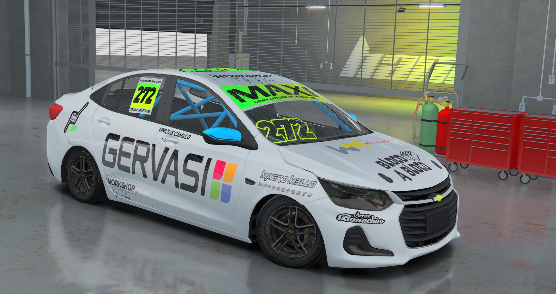 New Onix Plus - Turismo1.4 - by Racinge-sports.com, skin VINICIUS CAMILLO