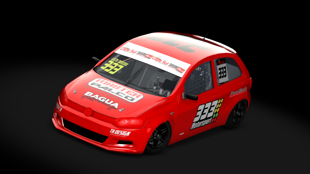 Copasul Turismo1400 Volkswagen GOL, skin #333 - Lucas Montano - Gol